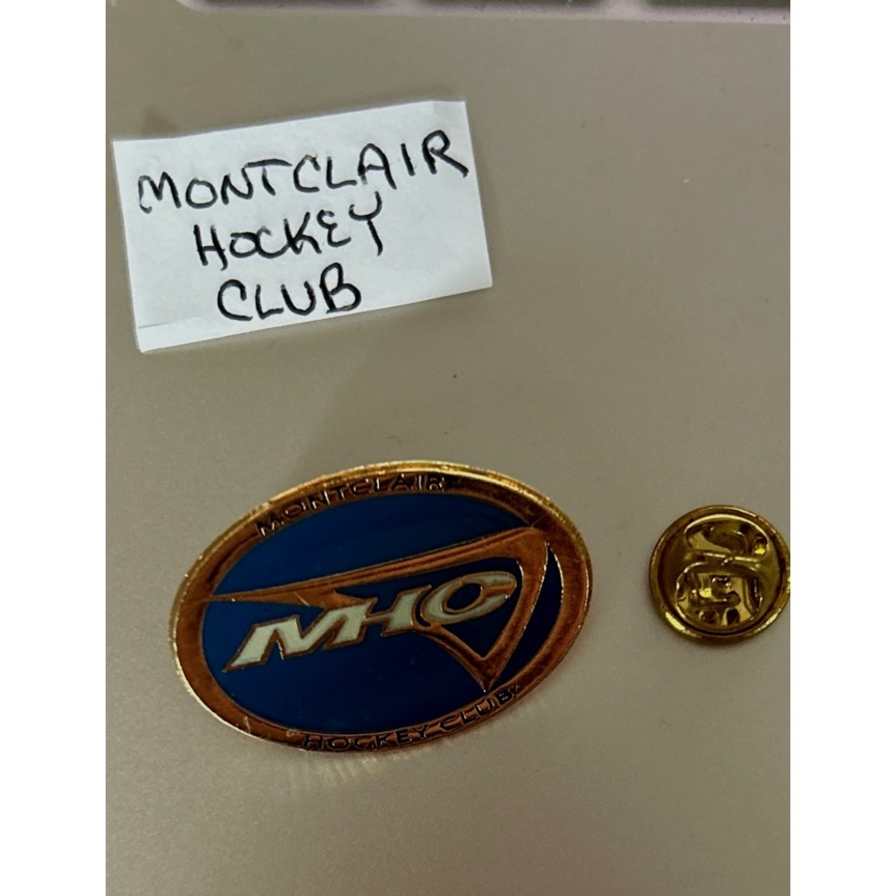 Montclair New Jersey Hockey Club Lapel Hat Pin